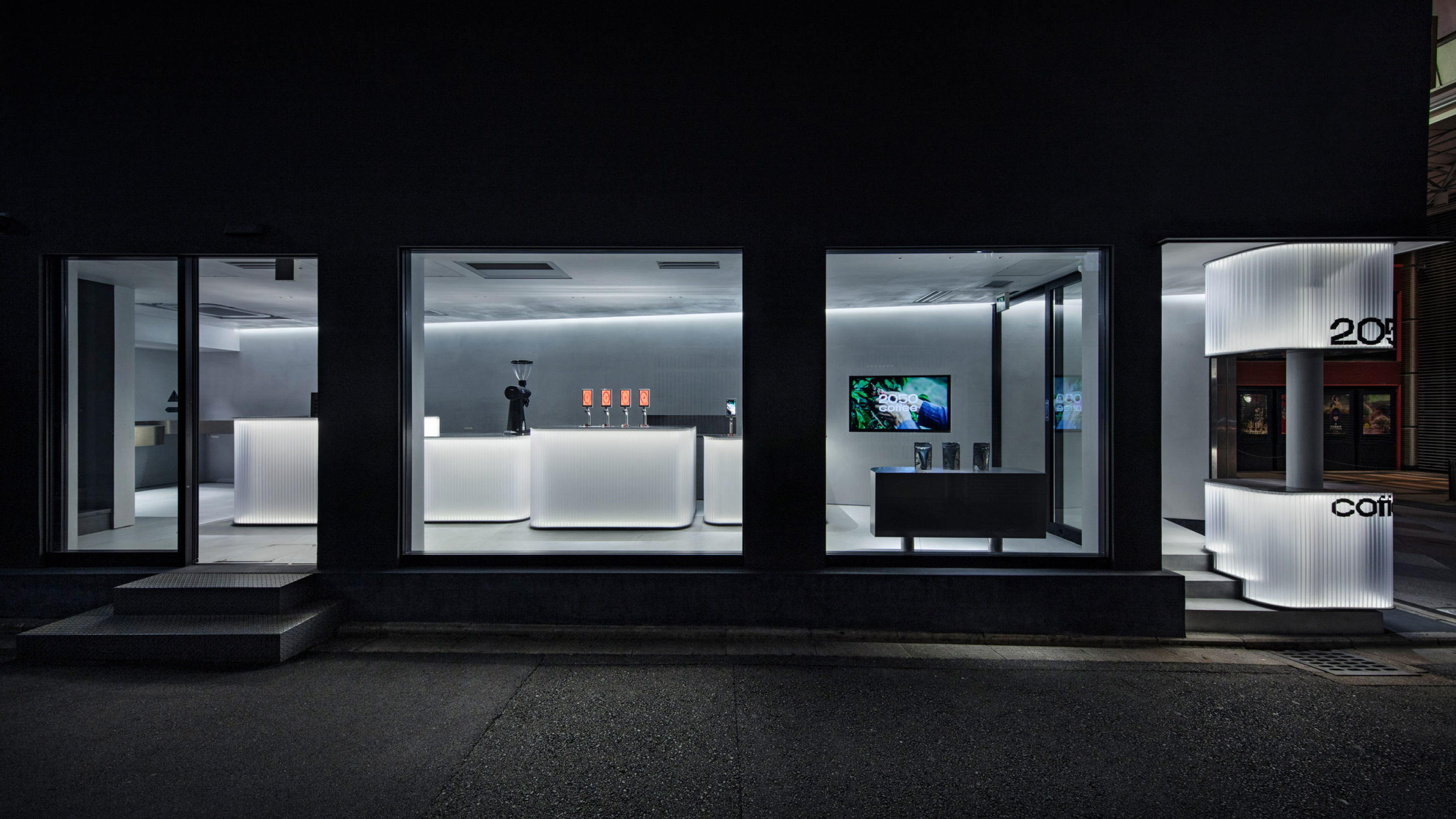 Cafe at night