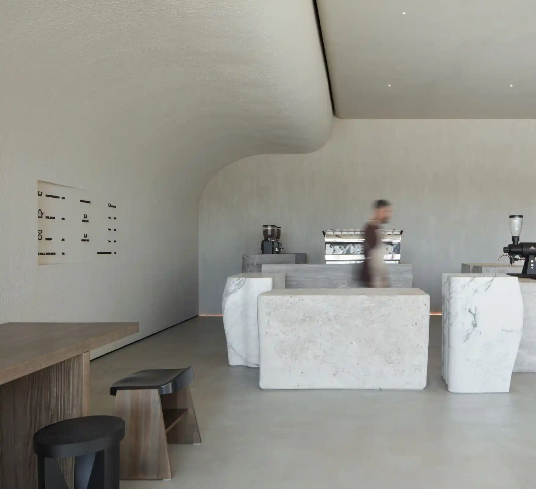 Cafe interior